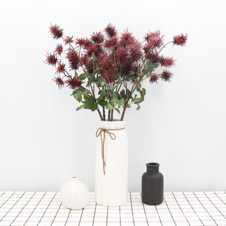 仿真多头海胆草 革新花艺与景观工程装饰的新选择